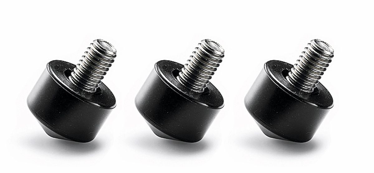 Gitzo Gummi-Fuss 25mm (3x)