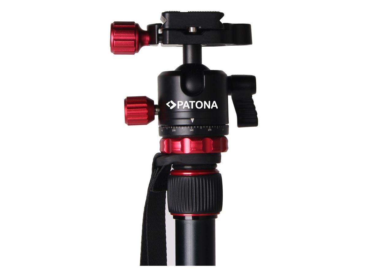 Patona Tripod Pro Aluminium inkl Kugelko