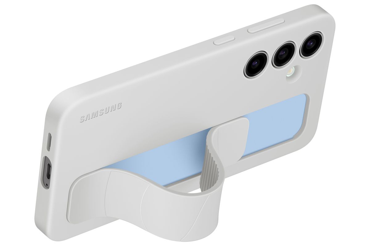 Samsung S24 FE Standing Grip Case Gray
