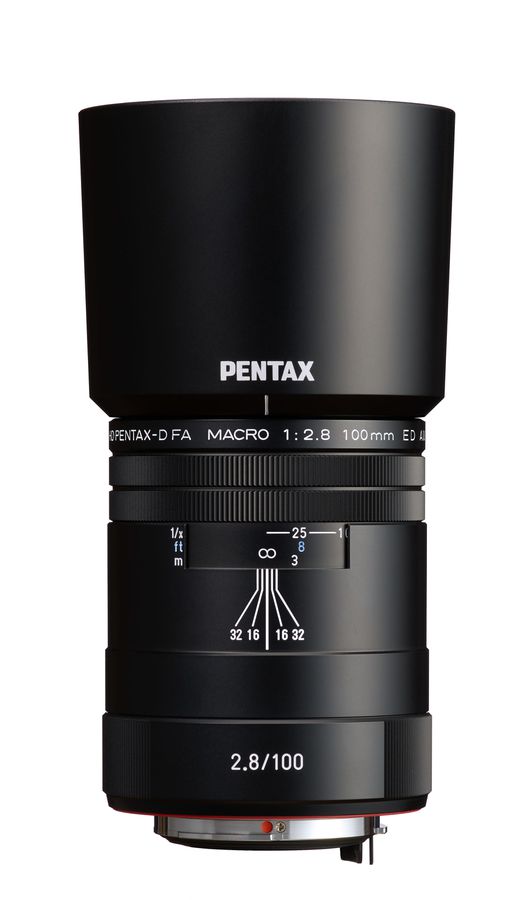 Pentax HD D-FA 100 Macro 2,8 ED AW Black