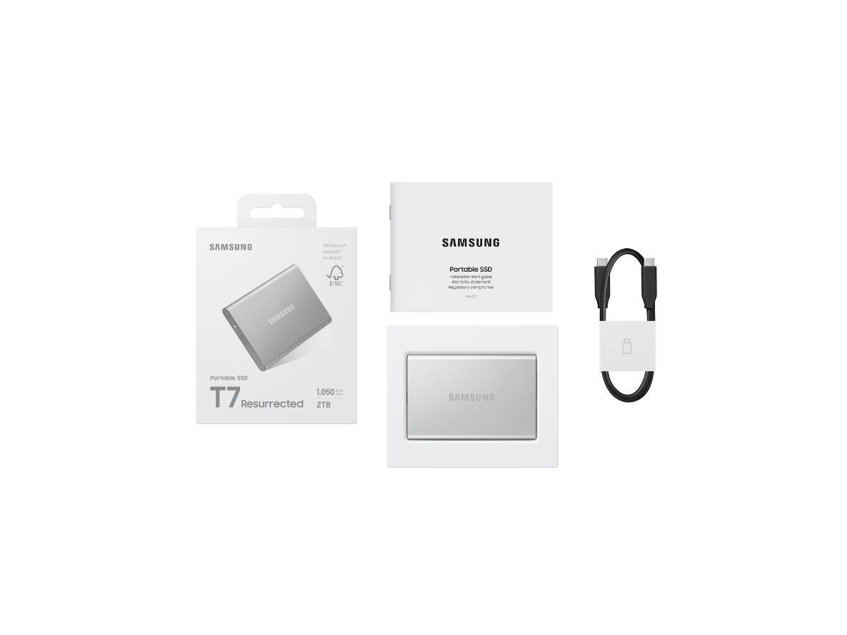Samsung SSD T7 Sesurrected 2TB