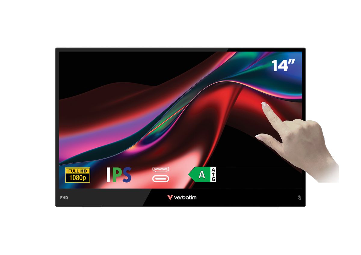 Verbatim Touchscreen Monitor 14" Light