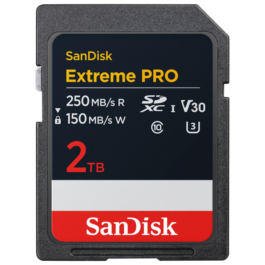 SanDisk Extreme Pro 200MB/s SDXC 2TB