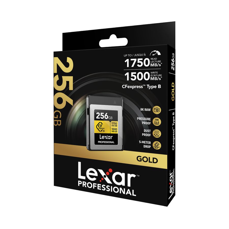 Lexar 1750MB/s CFexpress B 256GB Gold