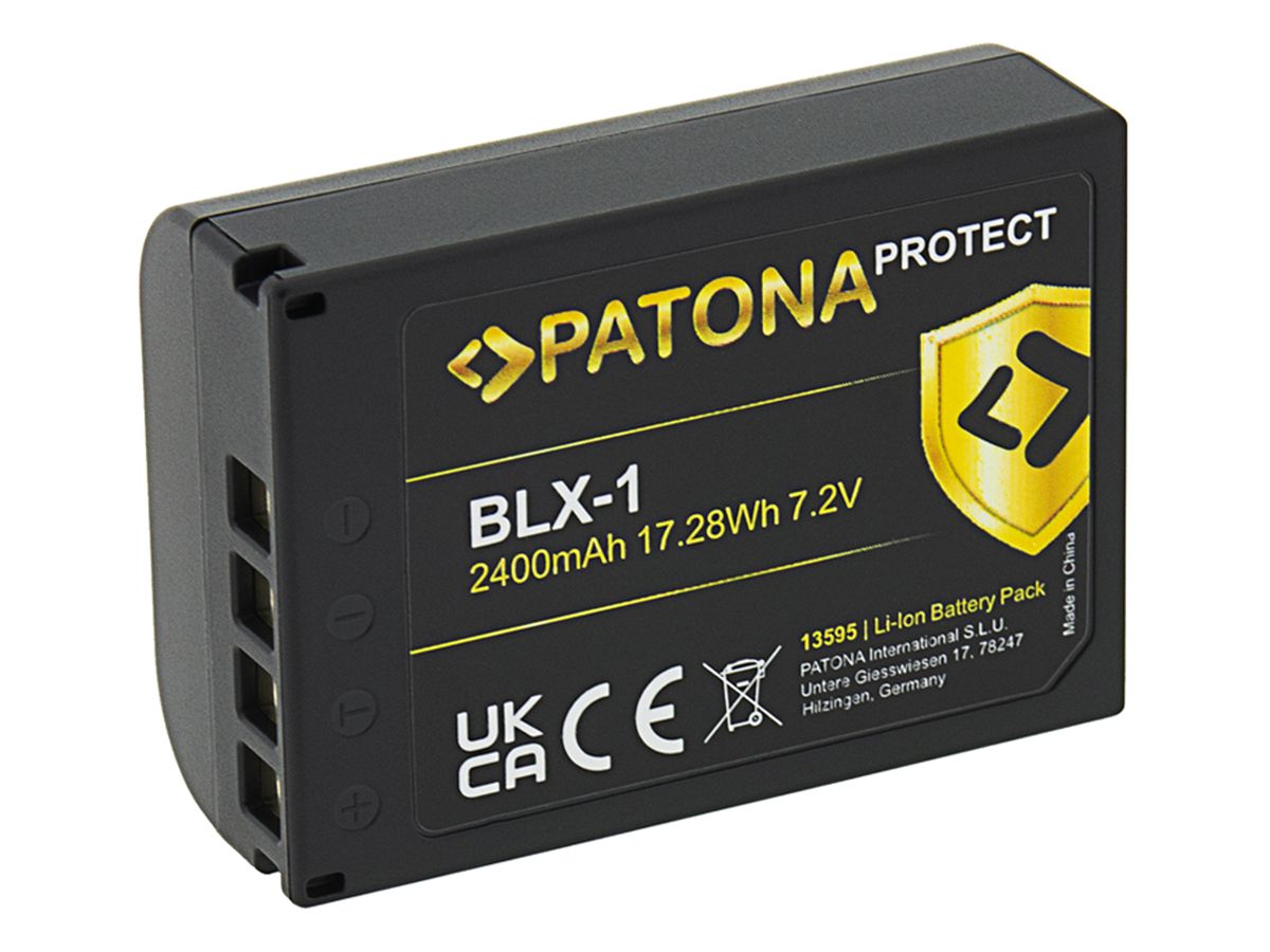 Patona Protect Akku OM System BLX-1 OM-1