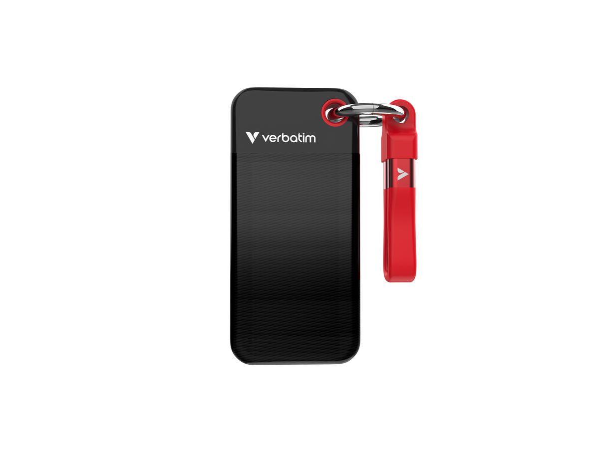 Verbatim Pocket SSD 1TB Black/Red