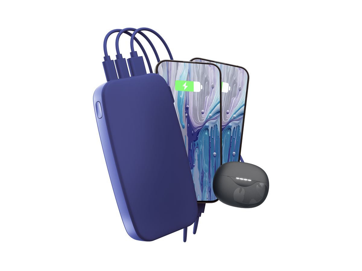 Fresh 'n Rebel Powerbank 24000 mAh Blue
