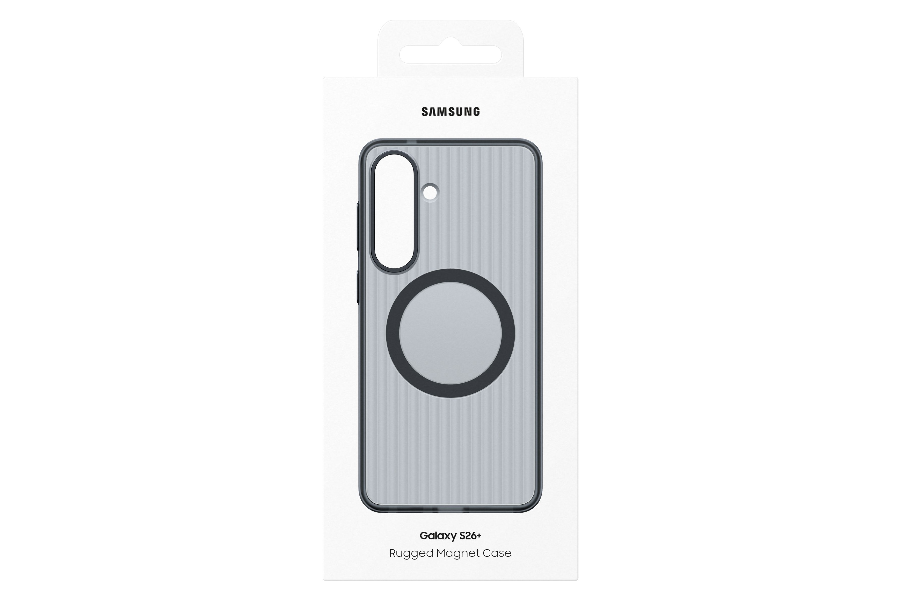 Samsung S26+ Rugged Magnet Case Black