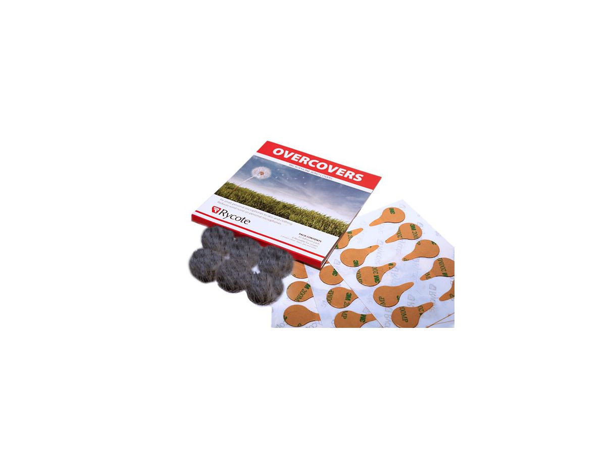 Rycote O-Cover 30x Stickies / 6x Grey