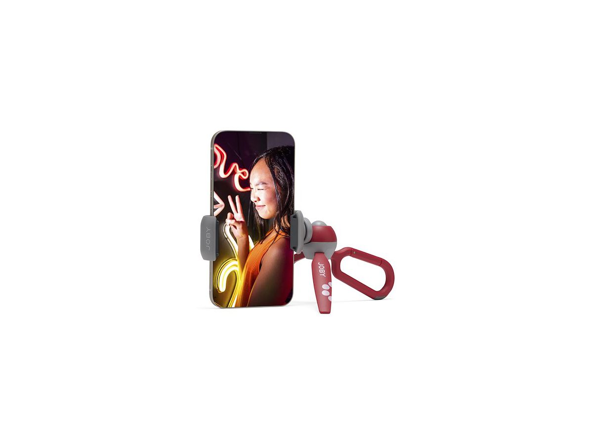 Joby HandyPod Clip Red