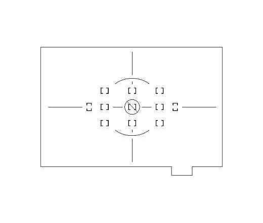 Nikon verre dépoli  M pour F6