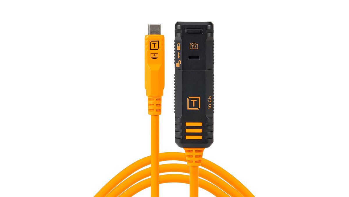 TetherPro 10G USB-C Ext Cable 4.8m Org