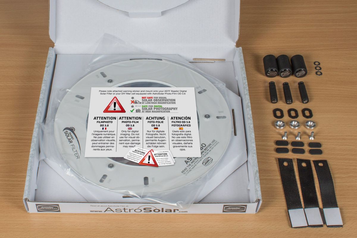 Baader 3.8 OD Digital Solar Filter 160mm