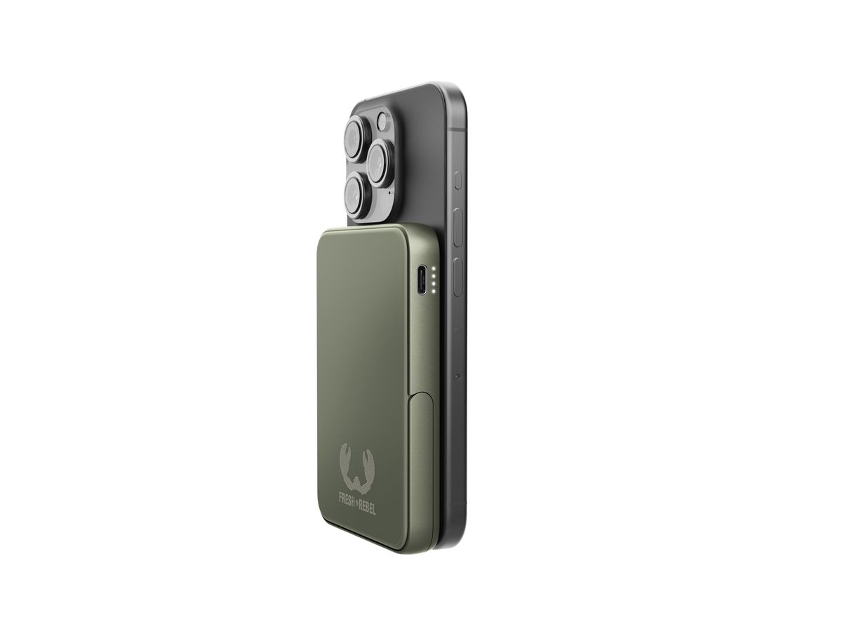 Fresh 'n Rebel Powerbank 5000 mAh Green