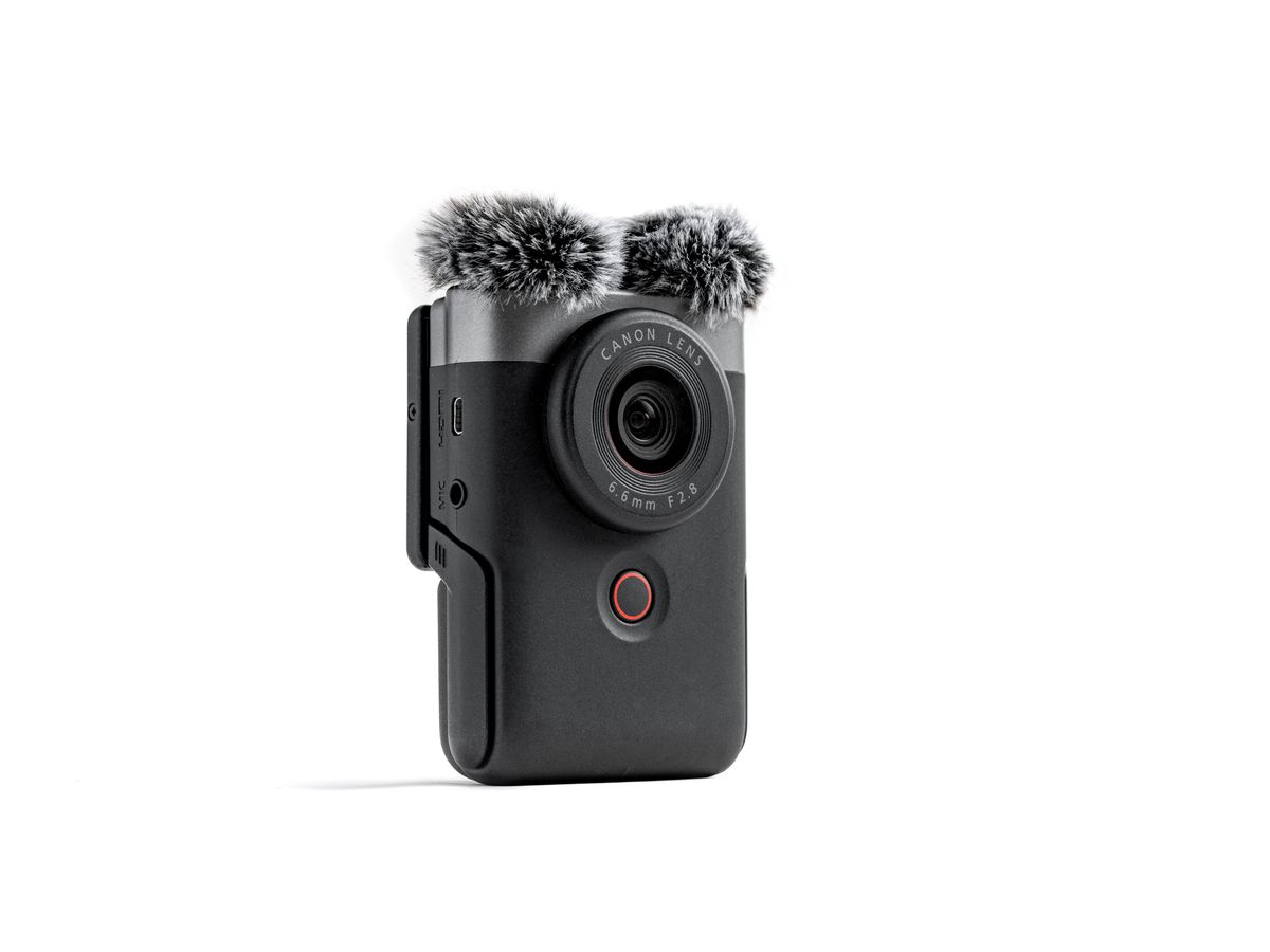 Canon Powershot V10 Vlogg-Kit Silber