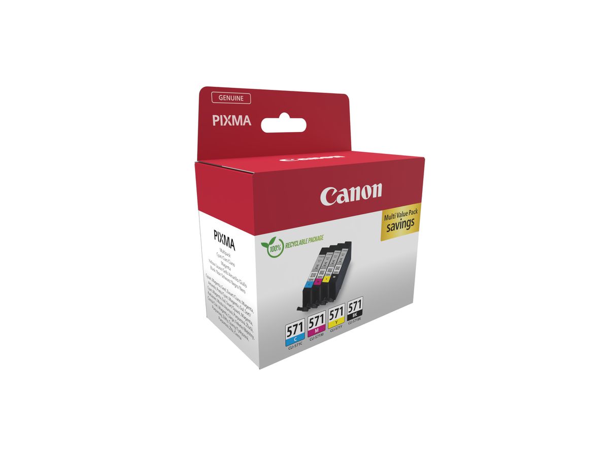 Canon CLI-571 Multipack C/M/Y/BK