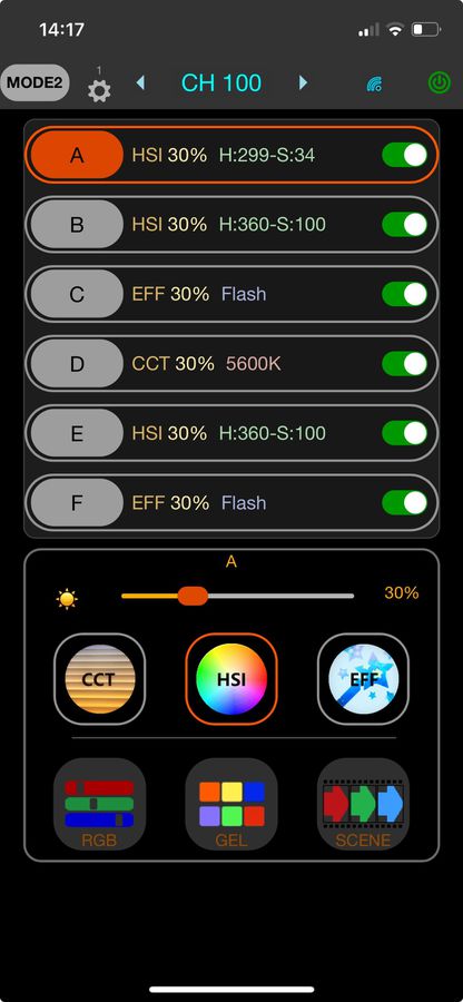Patona LED Schwertleuchte mit App
