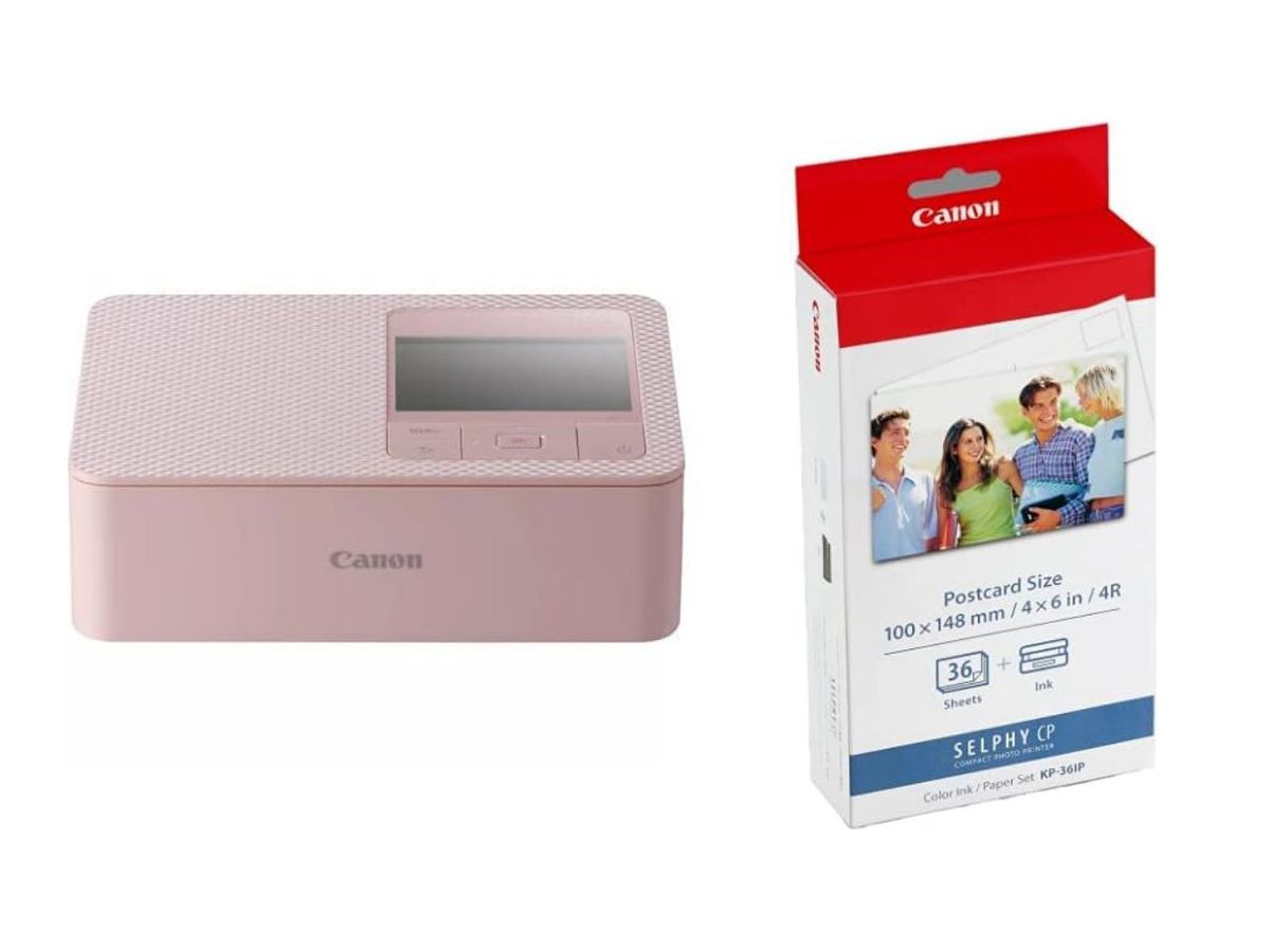 Canon Selphy CP1500 Pink + KP-36IP