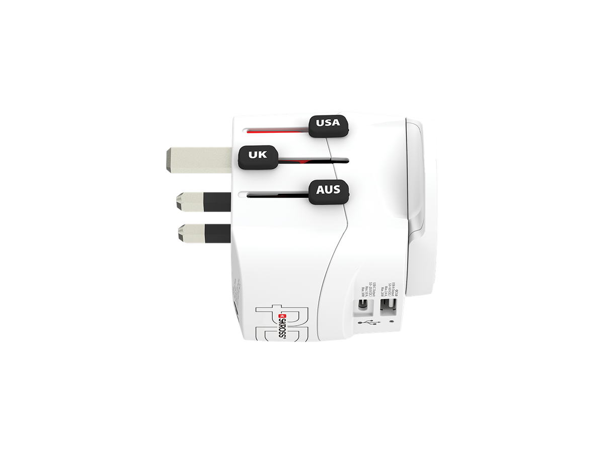 Skross PRO Light USB AC30PD World