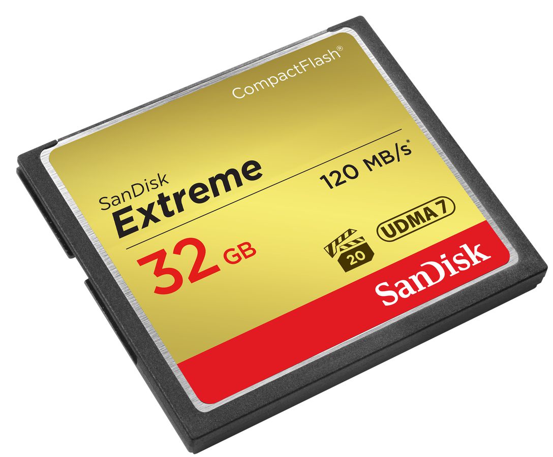 Sandisk Extreme 120MB/s CF 32GB