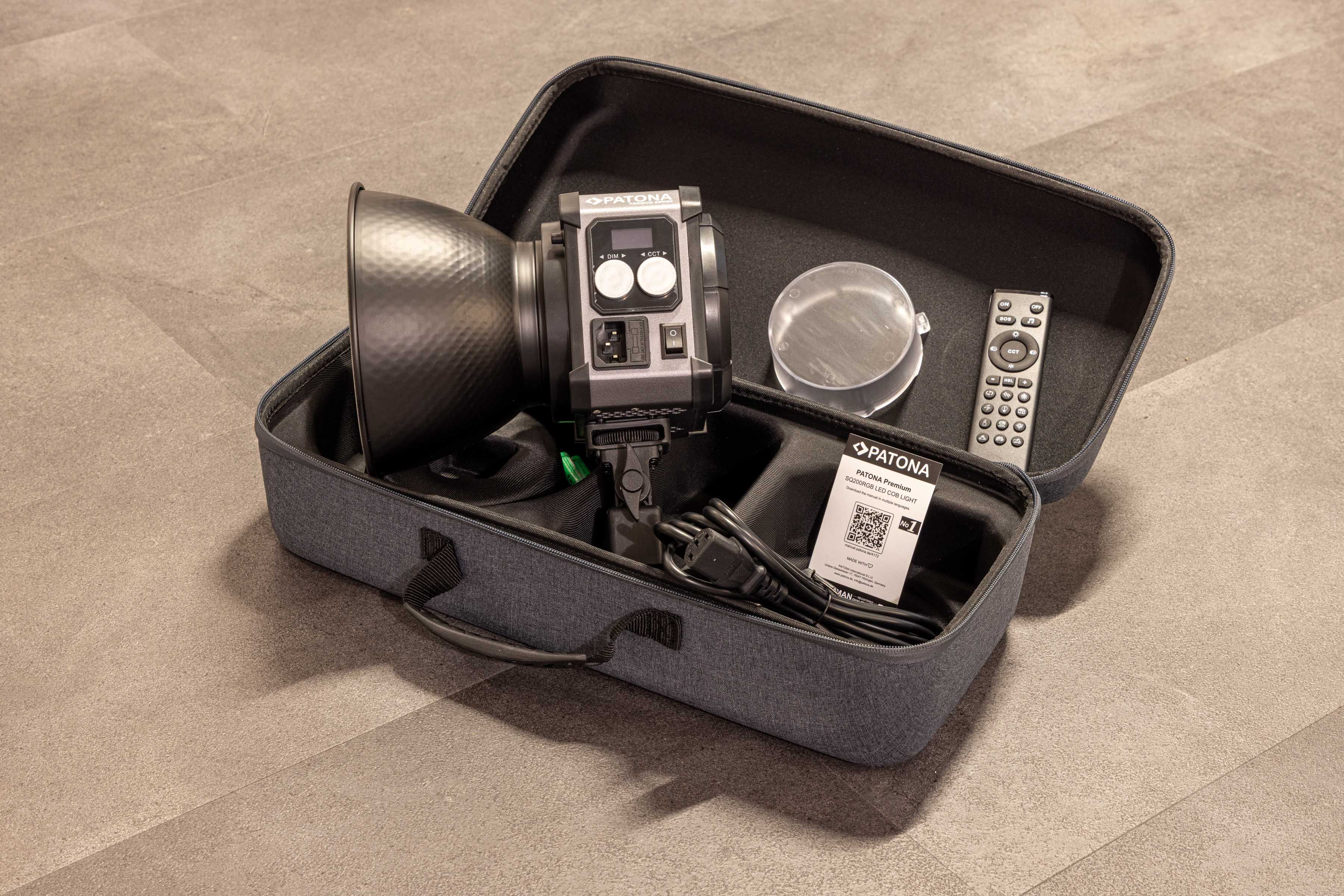 Patona RGB COB LED Studiolicht 200W