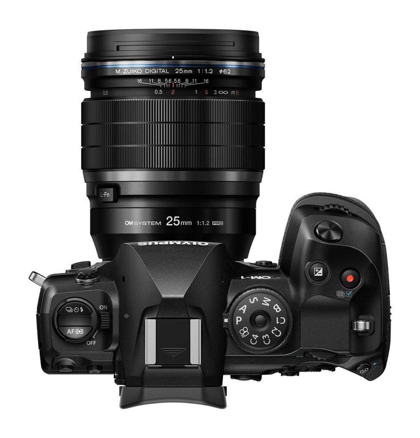 OM System m.Zuiko PRO 25mm F1.2 Black