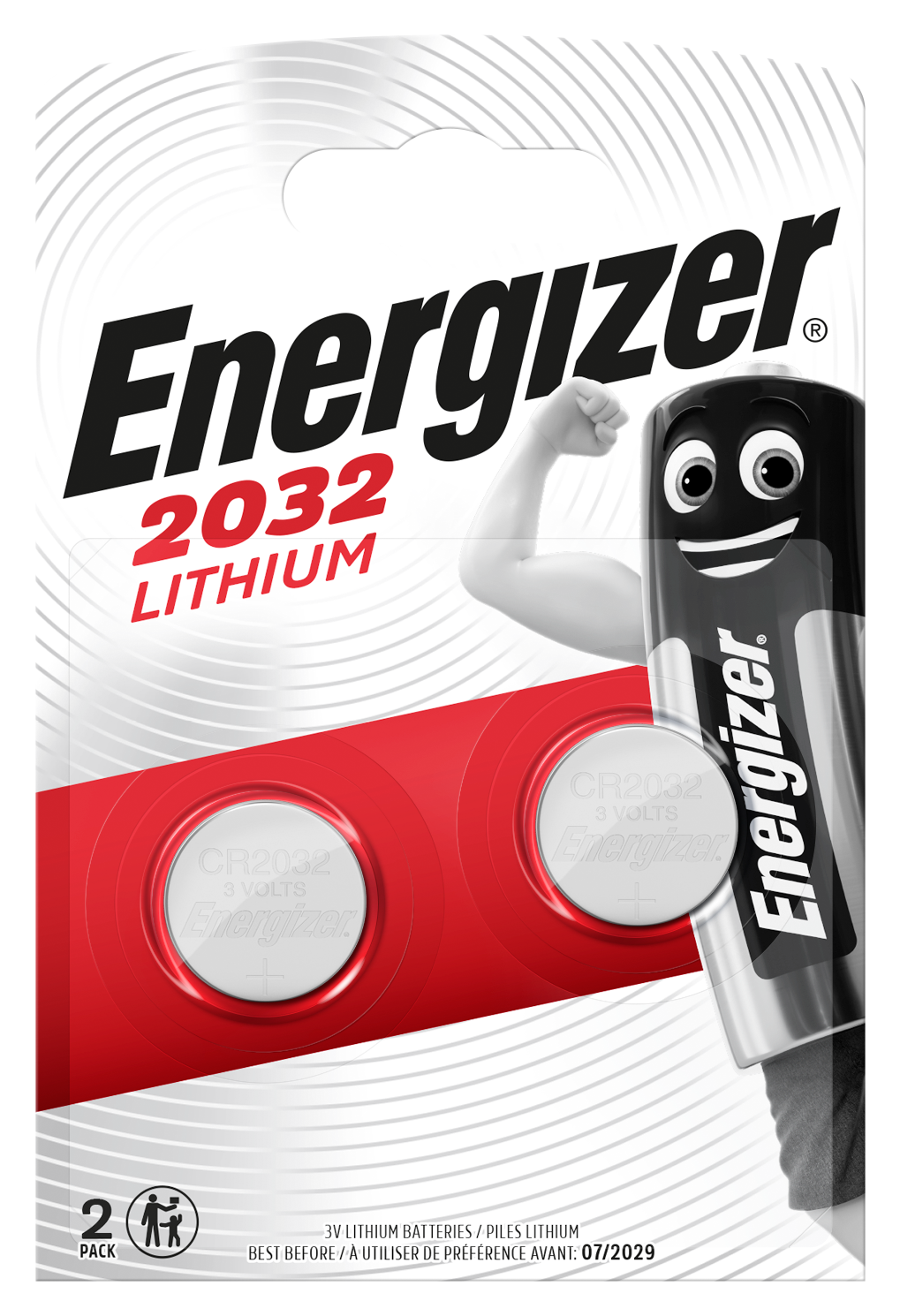 Energizer CR 2032 Lithium 3.0V FSB-2