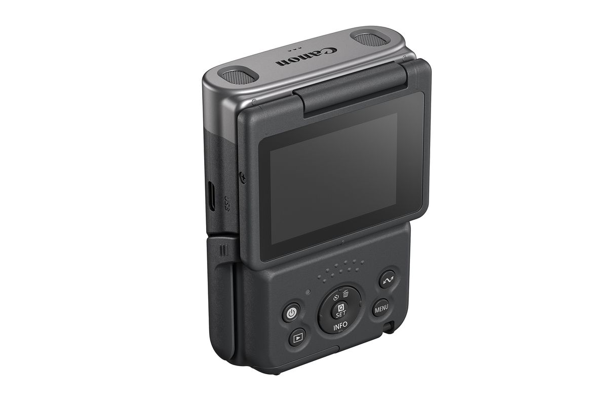 Canon Powershot V10 Vlogg-Kit Silber