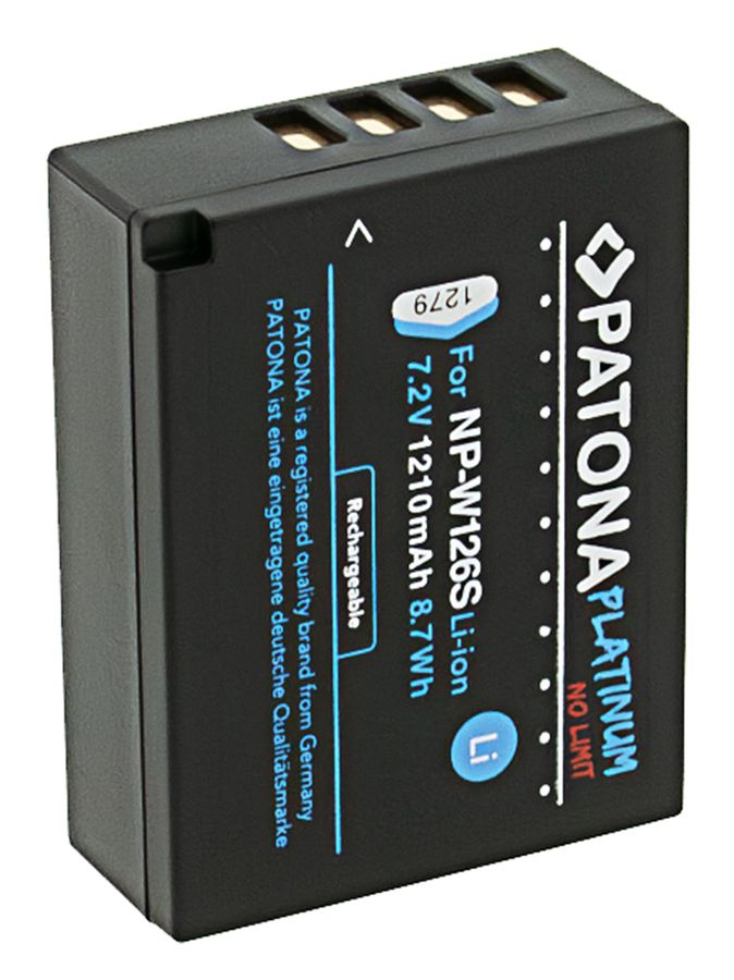 Patona Platinum Batterie Fuji NP-W126S
