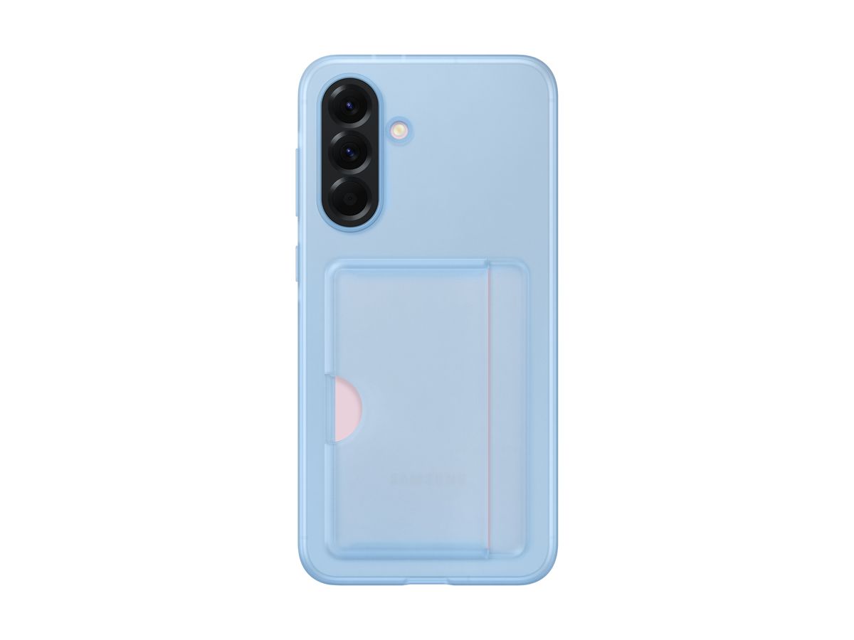 Samsung A56 Card Slot Case Blue