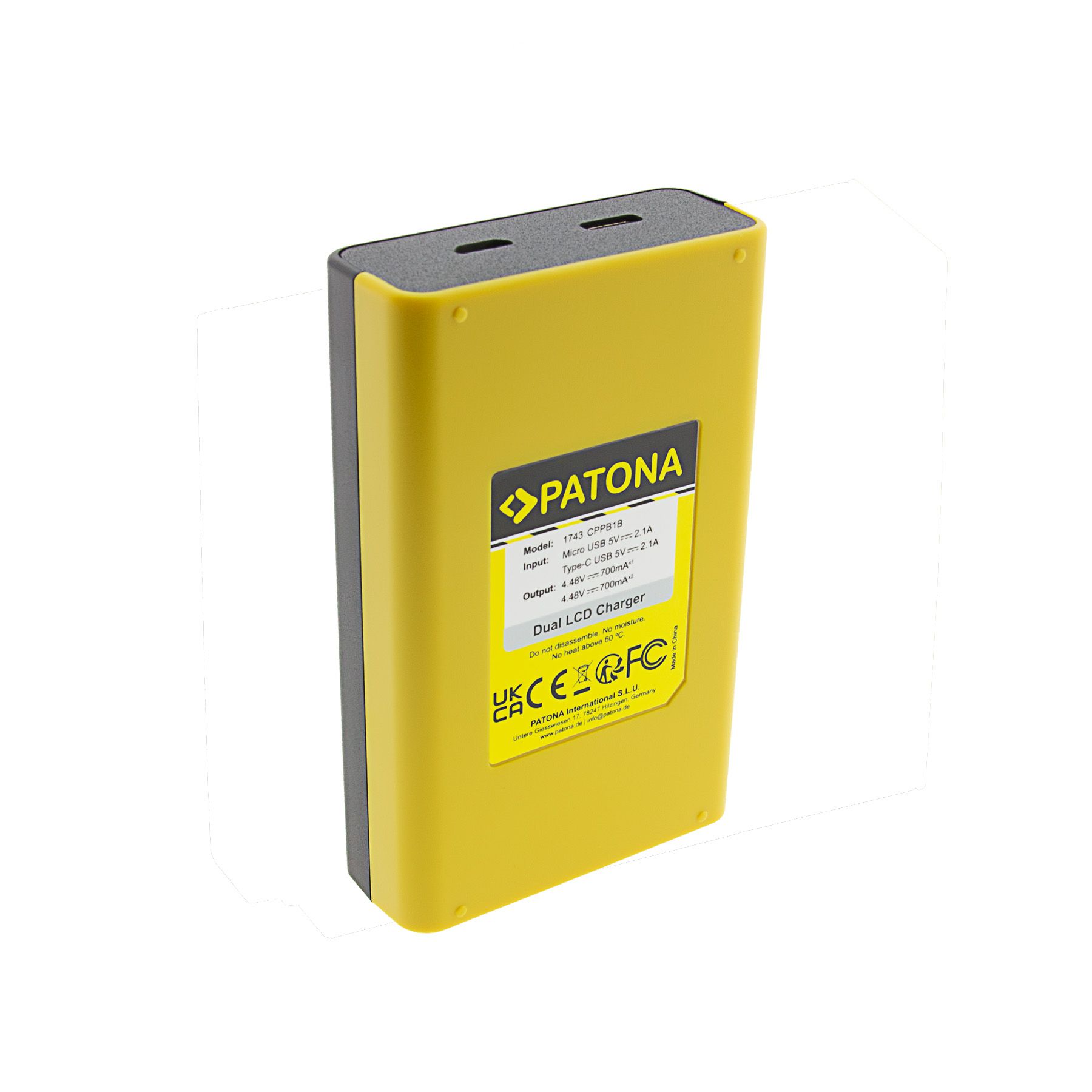 Patona Dual USB Charger GoPro Max 2