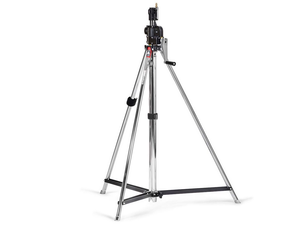 Manfrotto Wind Up Stand Steel 2 S. Silv
