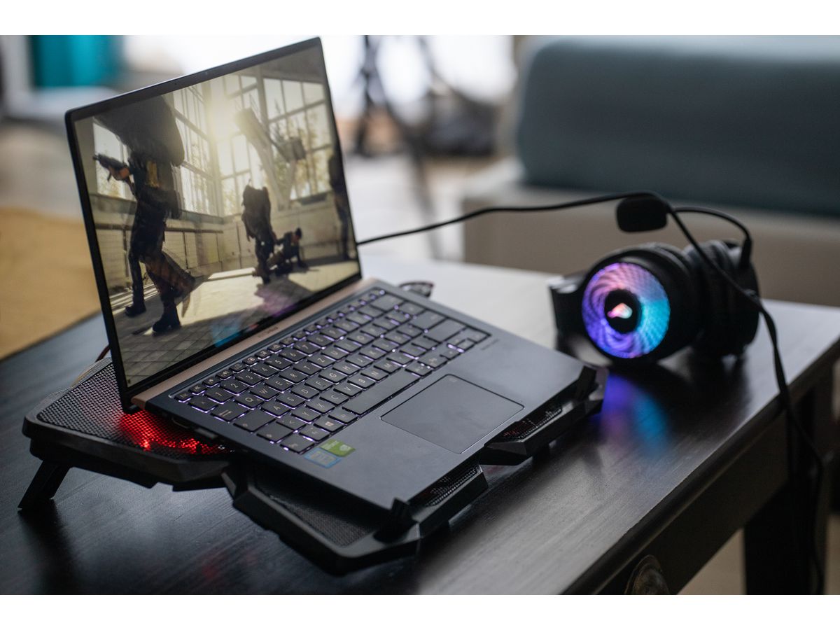 SureFire Gaming Cooling Pad Bora Red