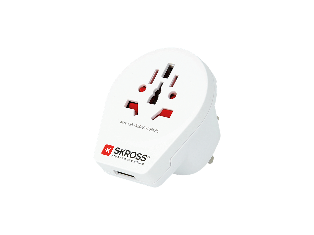Skross World to UK USB