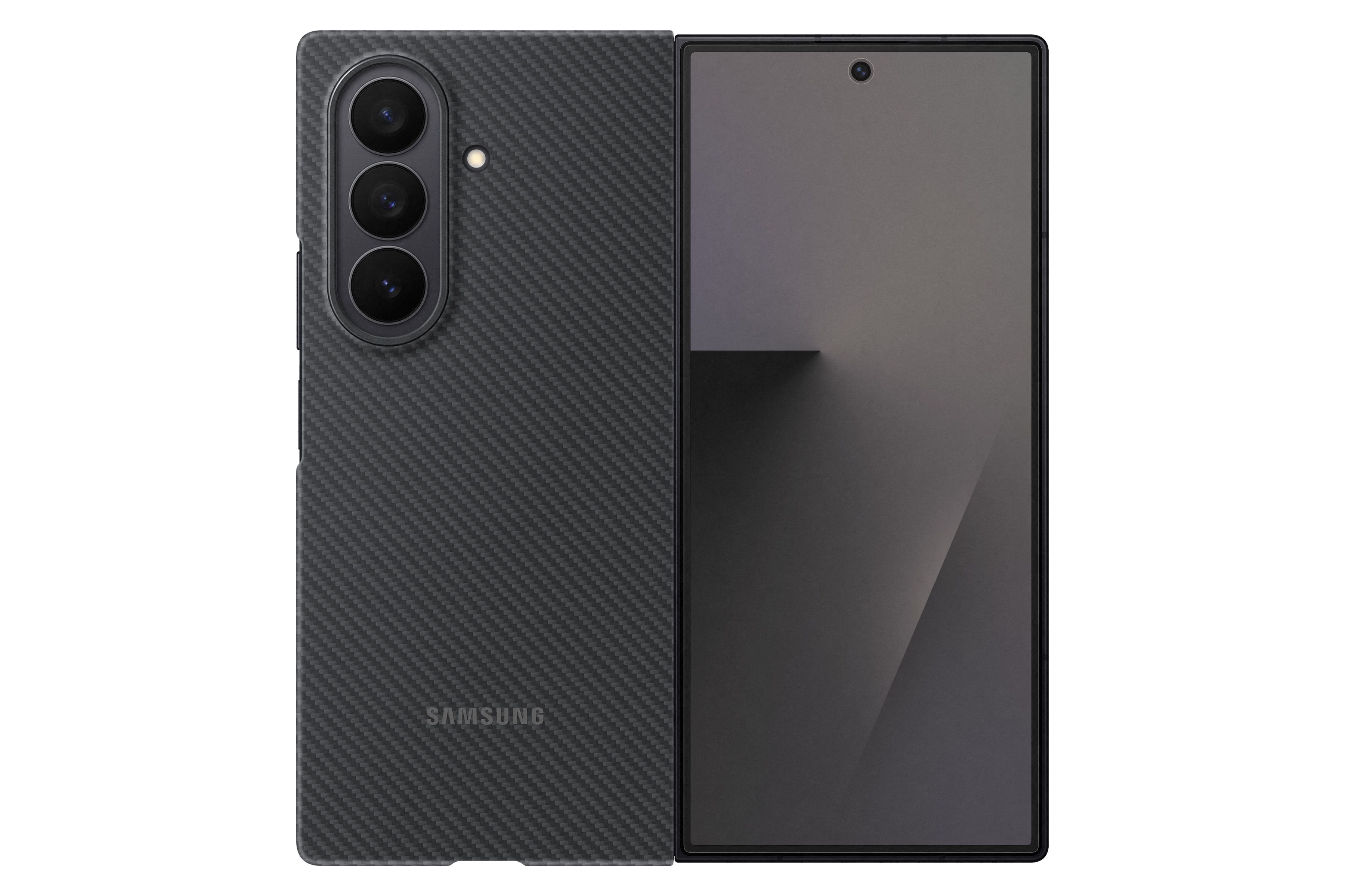 Samsung Fold 7 Carbon Shield Case Black