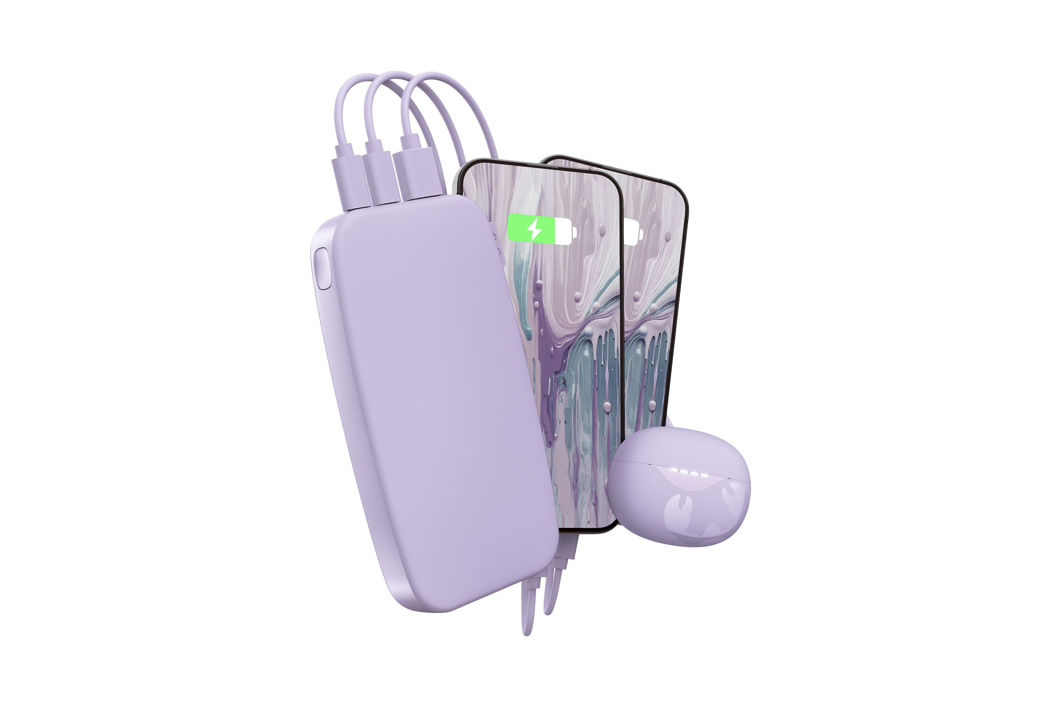 Fresh 'n Rebel Powerbank 18000 mAh Lilac