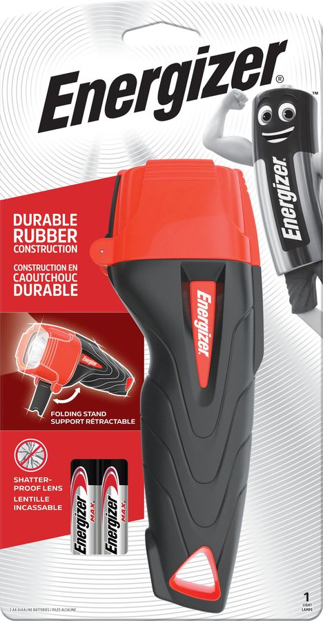 Energizer Impact Rubber LED + 2 AA