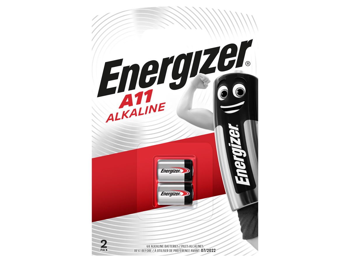 Energizer A11  (E11A) 6.0V         FSB-2