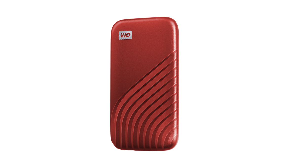 WD My Passport SSD 2TB red