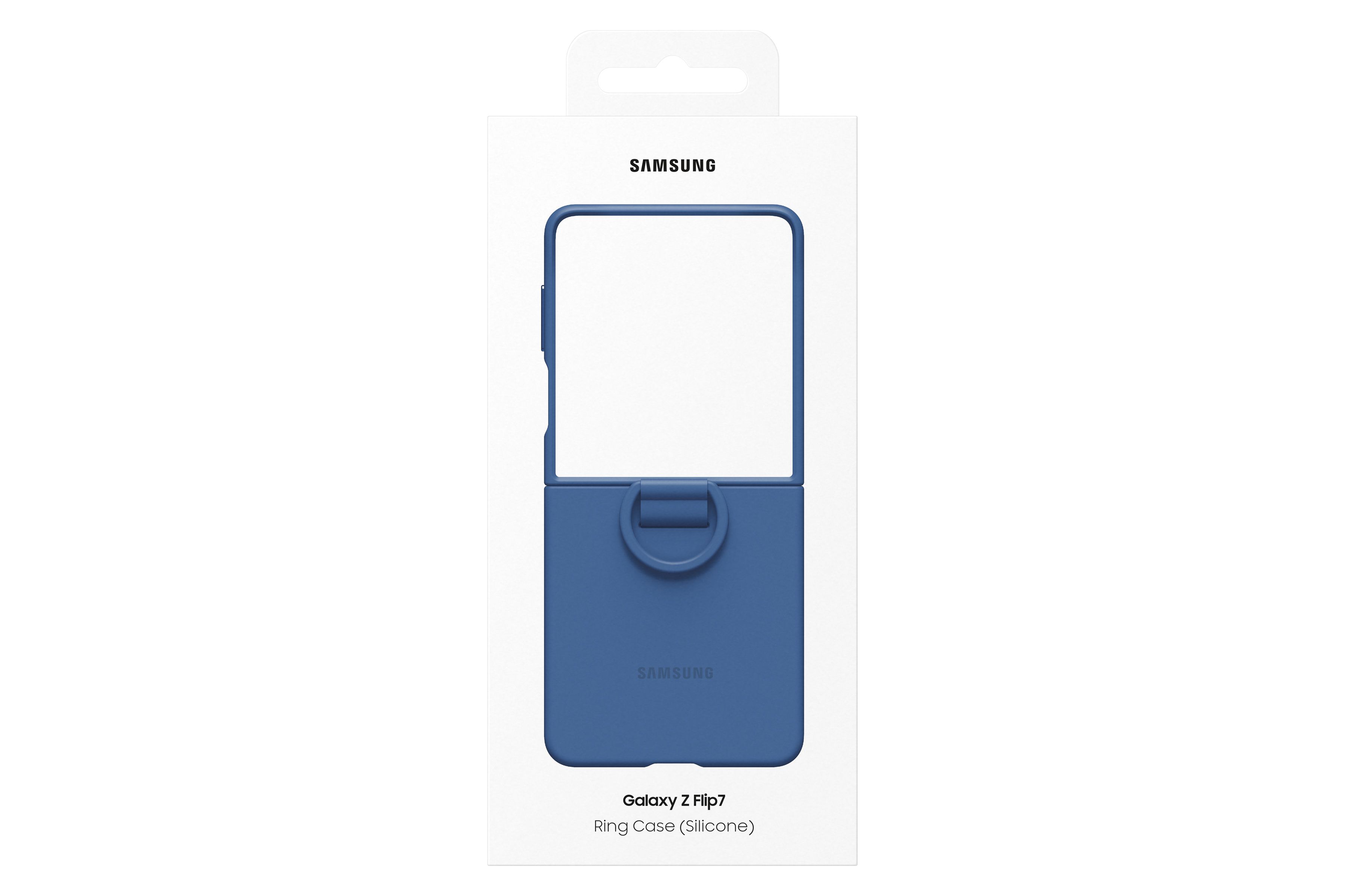 Samsung Flip 7 Ring Case Blue