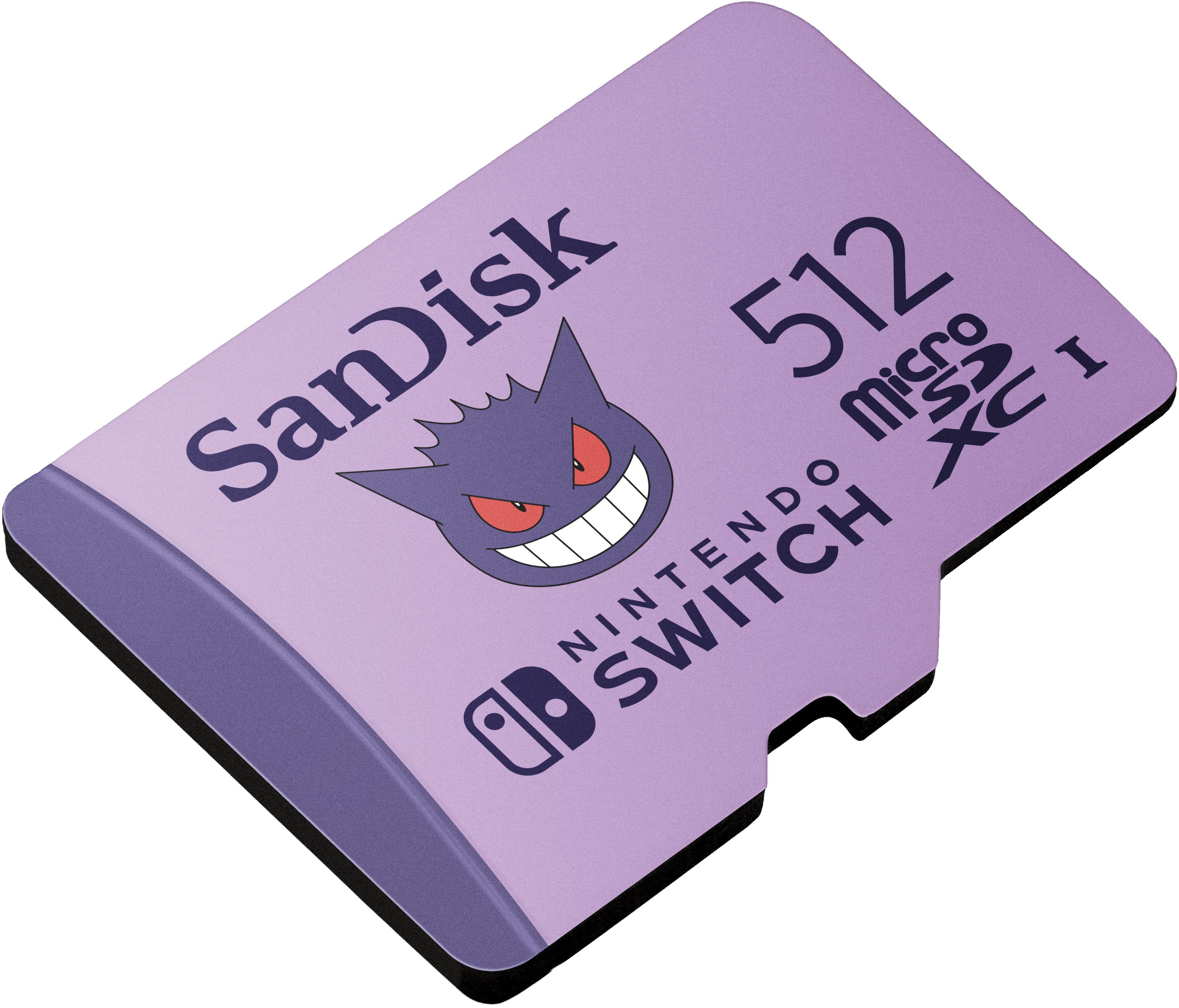 SanDisk microSDXC Nintendo Pokémon 512GB