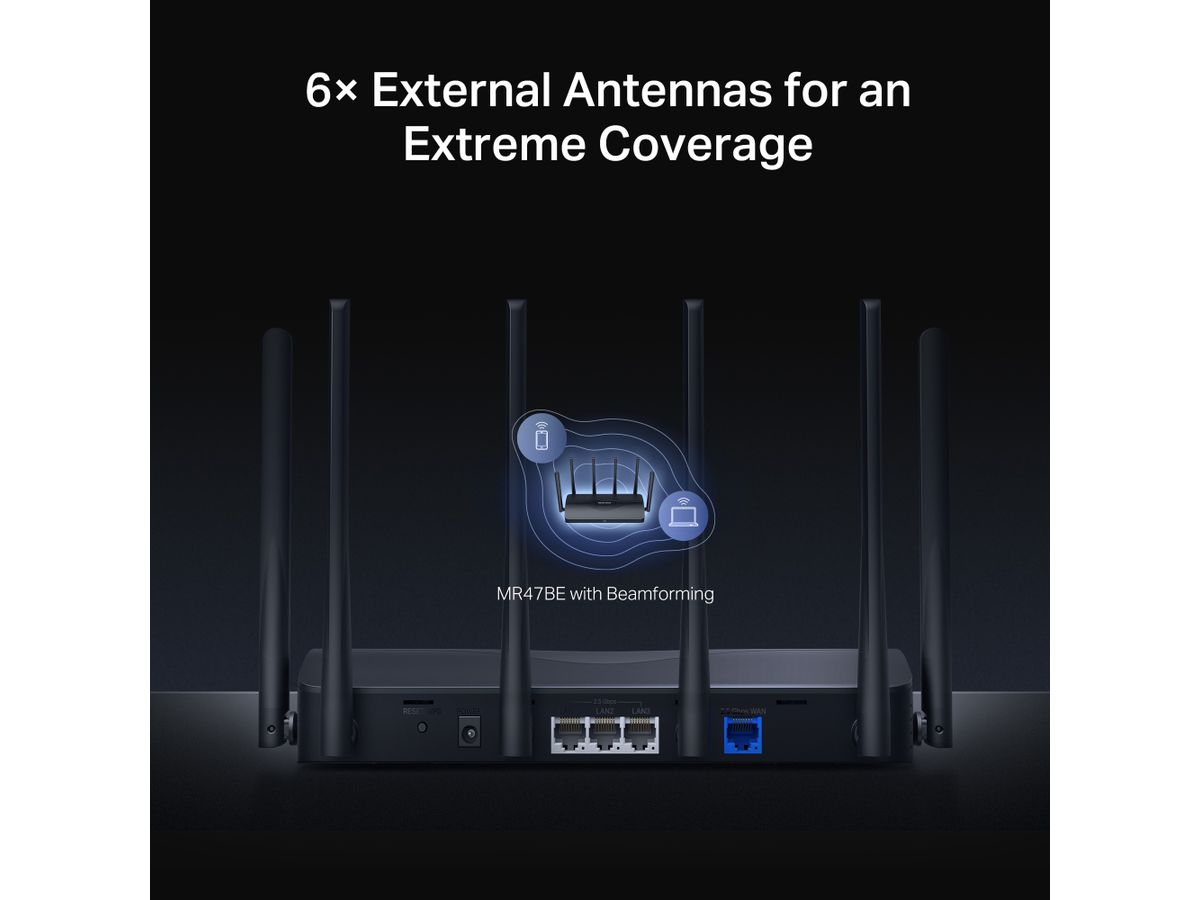 Mercusys BE9300 Tri-Band Wi-Fi 7 Router