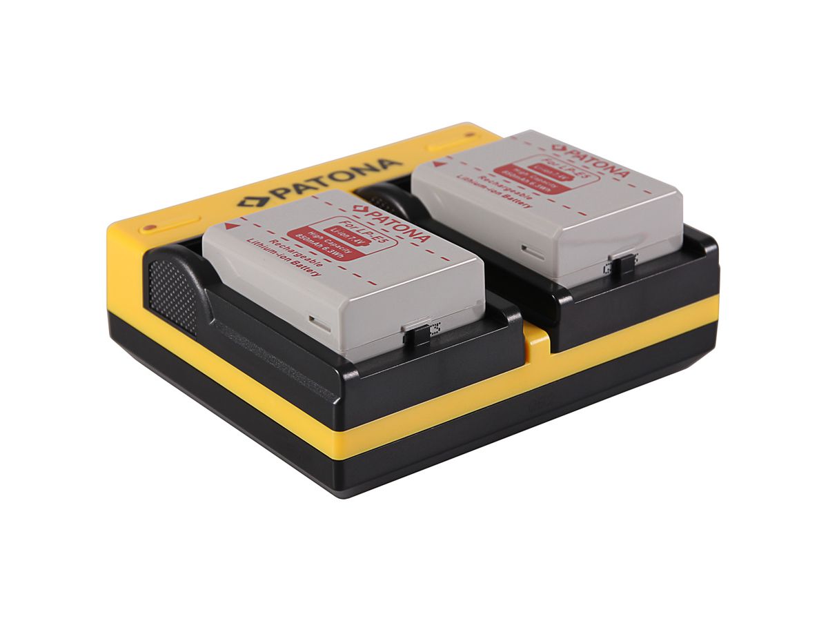 Patona Dual Ladeg. USB Canon LP-E5
