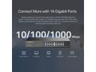 Mercusys 16-Port Gigabit Desktop Switch