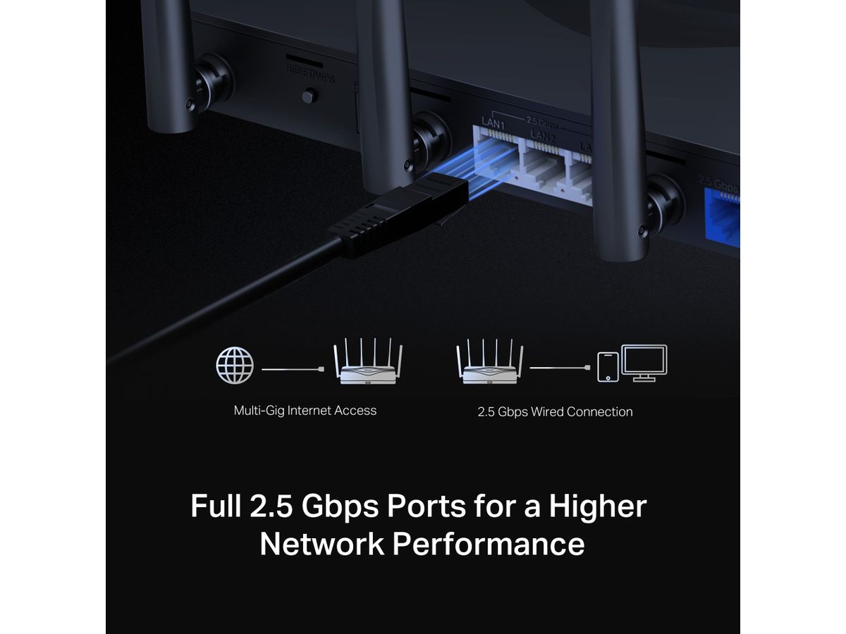 Mercusys BE9300 Tri-Band Wi-Fi 7 Router