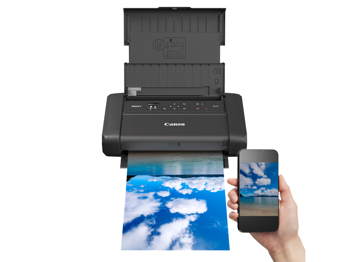 Canon MAXIFY BX110 with Battery