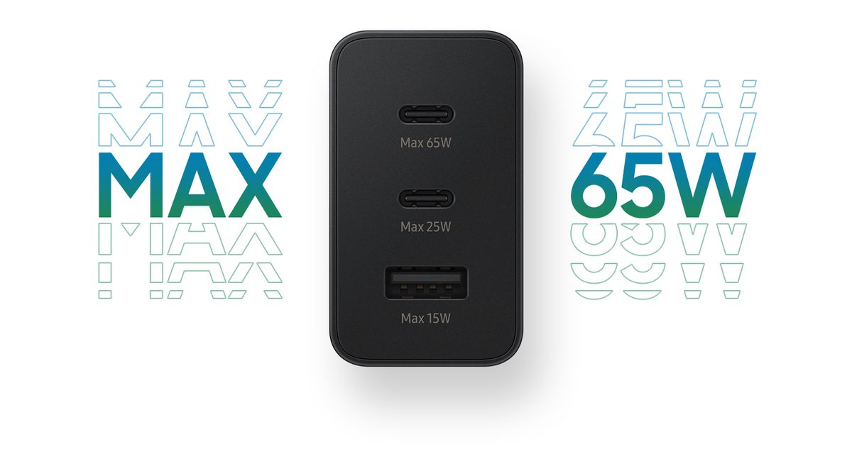 Samsung Trio 65 Watt EP-T6530N black