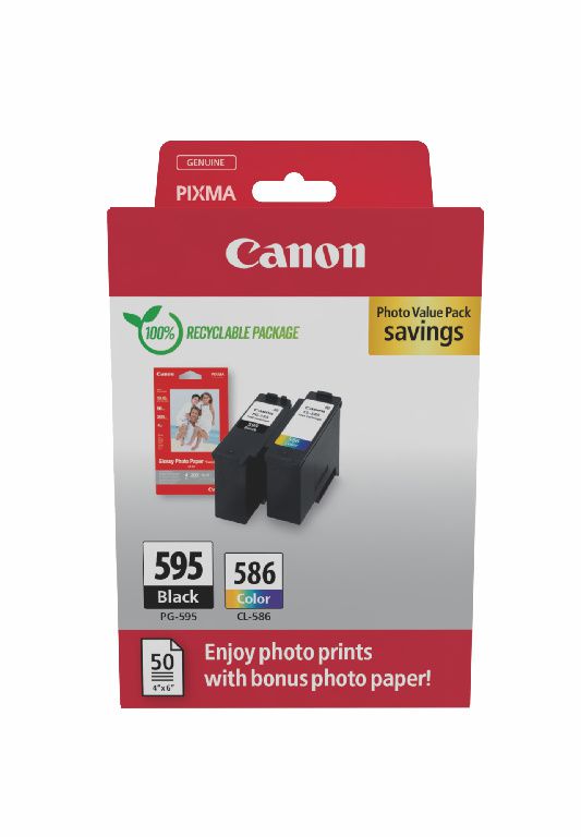 Canon PG595/CL586 + GP-501 Multipack