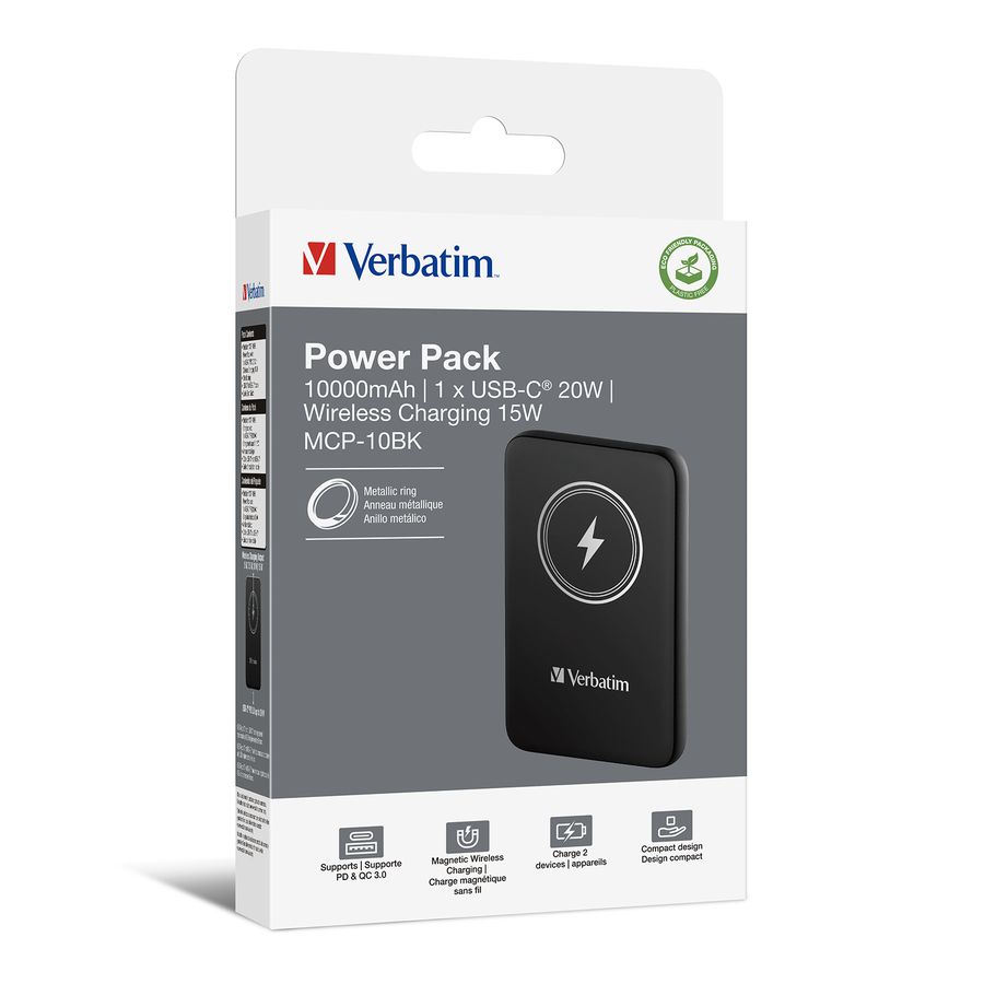 Verbatim Powerbank 10000 mAh Black