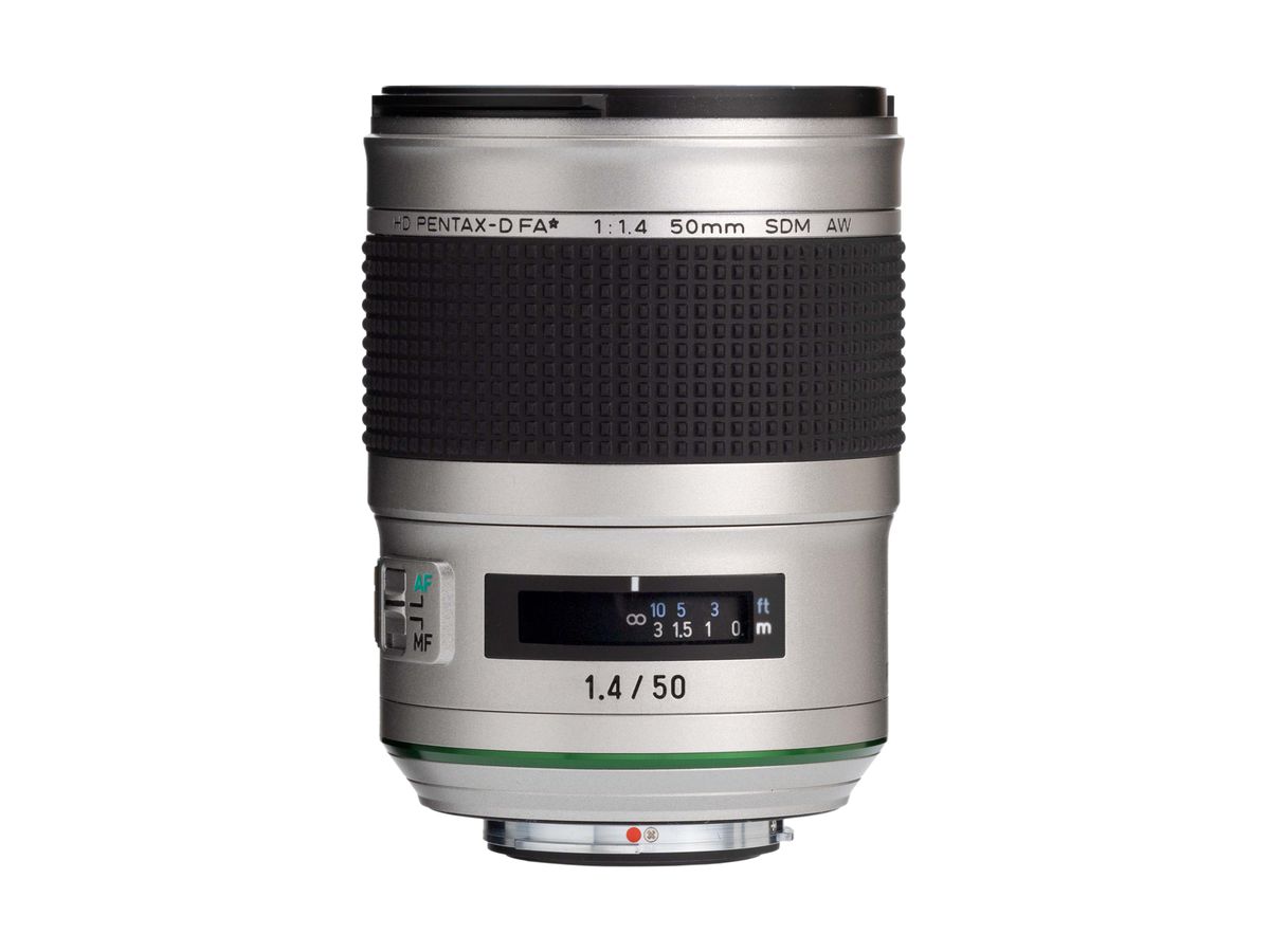Pentax HD D-FA* 50mm/1.4 SDM AW silver